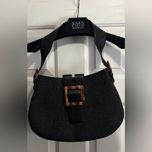 🖤 CLASSIC VINTAGE ‘ADRIENNE VITTADINI’ BLACK SHOULDER BAG